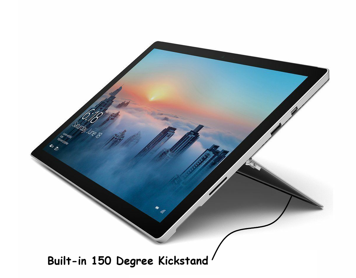 MICROSOFT SURFACE PRO 4 model 1724, 12.3" 128GB WIFI SILVER 1 MICROSOFT SURFACE PRO 4 model 1724, 12.3" 128GB WIFI SILVER
