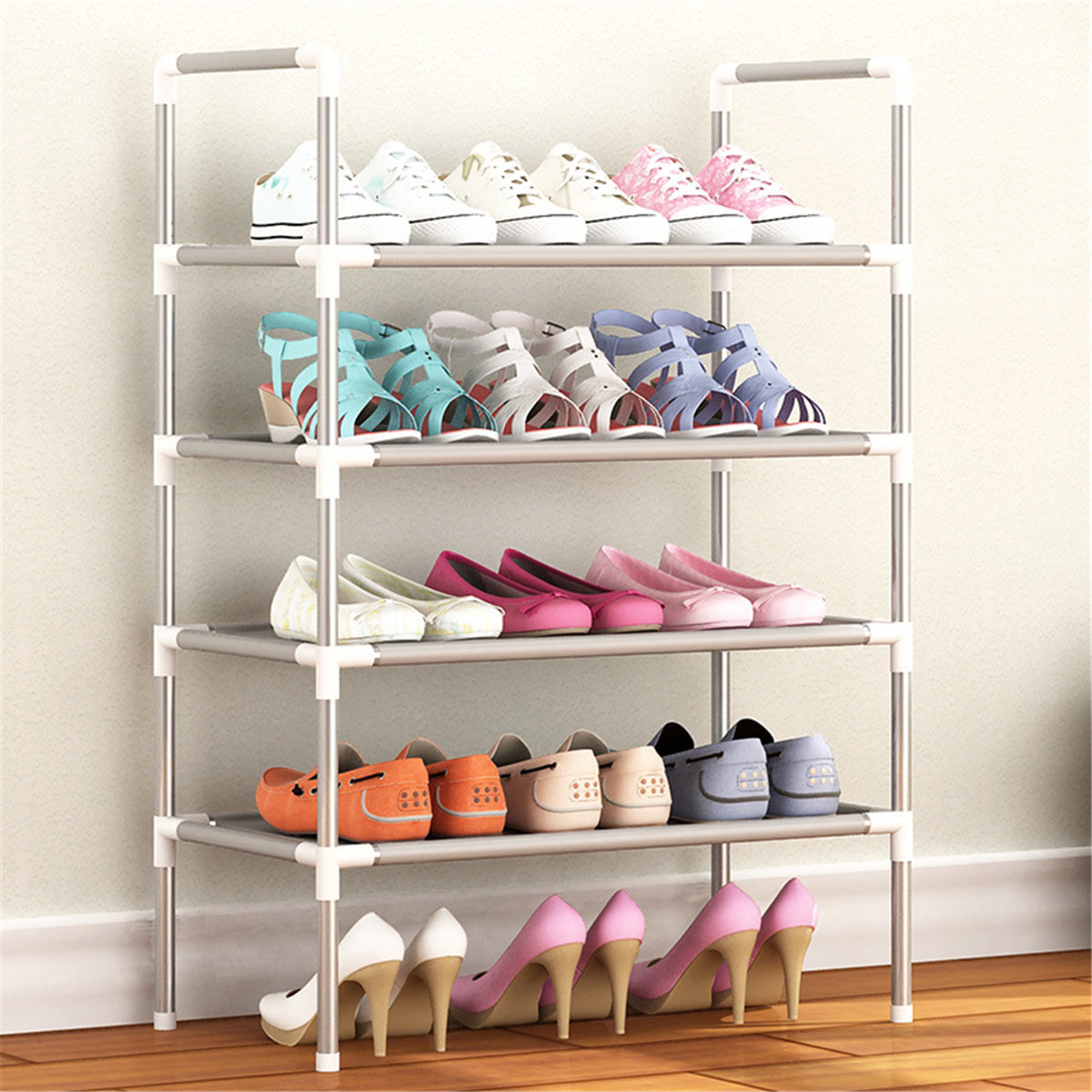 3/4/5/6 Tier Shoe Rack Storage Organiser Stand Shelf Portable Cabinet Holder 8 3/4/5/6 Tier Shoe Rack Storage Organiser Stand Shelf Portable Cabinet Holder