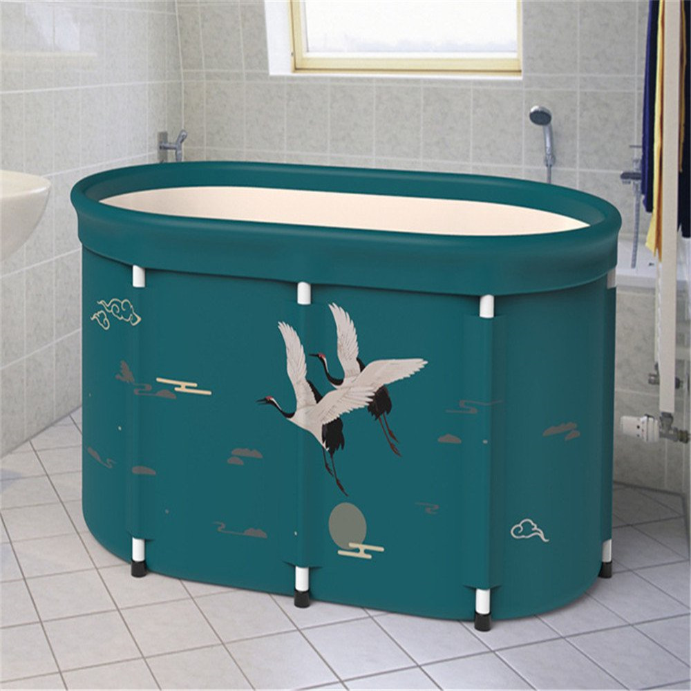 Portable Adult Thickened Folding Bathtub Household Large Bathtub Steaming Room Sauna Bath Barrel With Lid 3 Portable Adult Thickened Folding Bathtub Household Large Bathtub Steaming Room Sauna Bath Barrel With Lid
