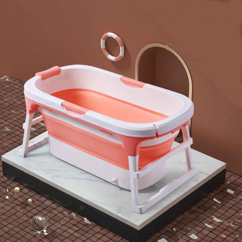 111*63*55cm Large Deep Folding Bath tub Adults Bath Tub Children Bath Tub With Lid 2 111*63*55cm Large Deep Folding Bath tub Adults Bath Tub Children Bath Tub With Lid