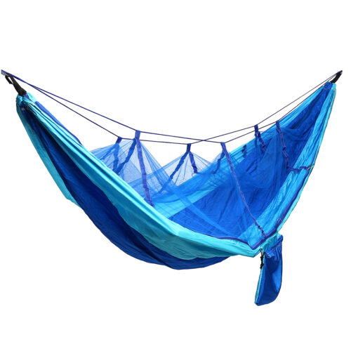 Camping Mosquito Nets Hammocks, Ultralight Camping Hammock Beach Swing Bed Hammock for the Outdoors Backpacking Survival or Travel