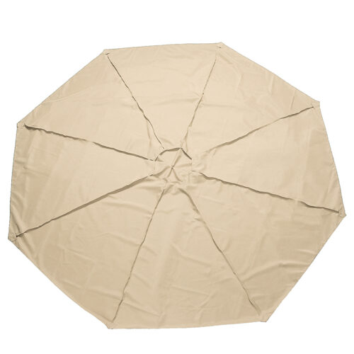 GREATT OUTDOOR Umbrella Canopy Replacement Fabric Garden Parasol Roof For 8 Arm Sun Cover