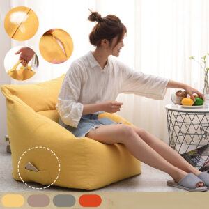 Large Bean Bag Chairs Seat Couch Sofa Cover Indoor Lazy For Adults Kids Multicolor Lazy Sofa