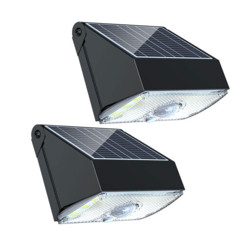 PIR motion sensor Solar led outdoor security wall light