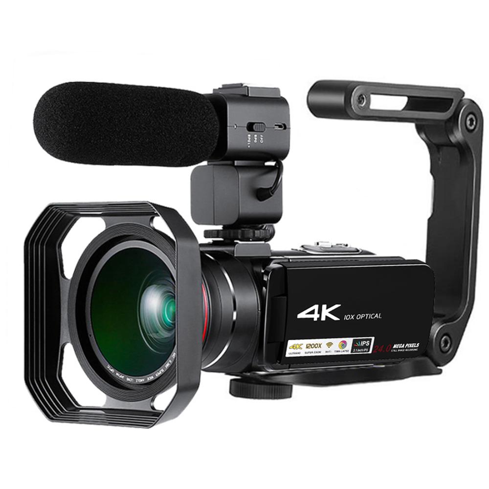 4K digital video camera with 500 million pixels,Support IOS/Android and 3.0'' touch display