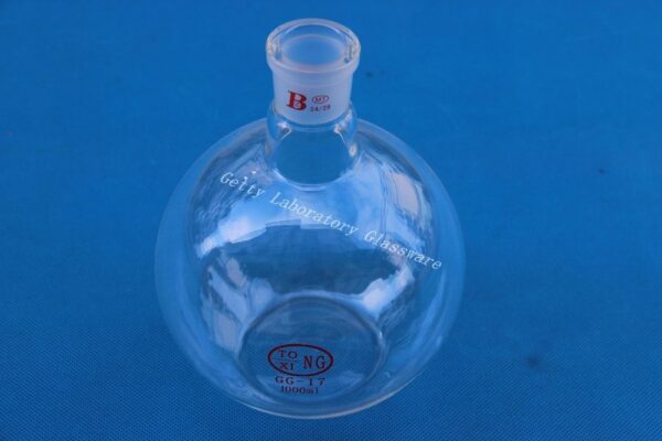 1L Flat bottom flask, single neck, 1000 ml, heavy wall,24/29.