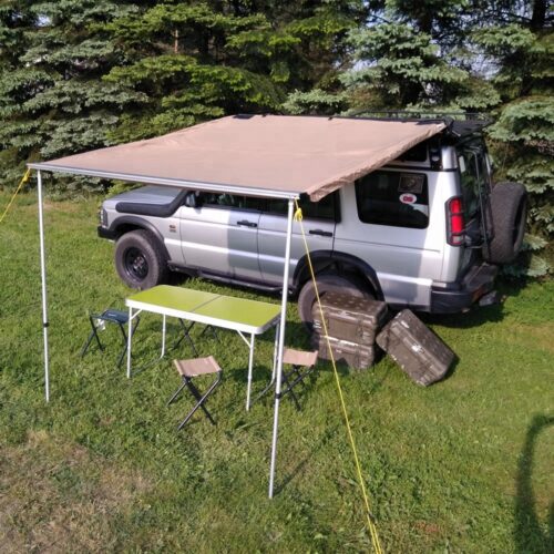 Roof Top Tent Camper Trailer Cotton Canvas Foxwing Awning