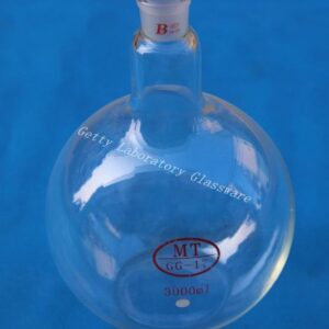 3L Flat bottom flask, single neck, 3000ml, heavy wall, 24/29 joint