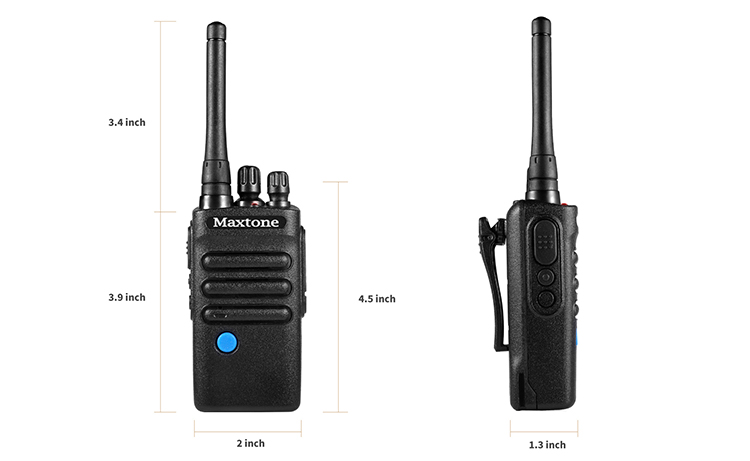 Long Range Two Way Radio Quality Walkie Talkie Waterproof 8KM Distance (Black) 2 Long Range Two Way Radio Quality Walkie Talkie Waterproof 8KM Distance