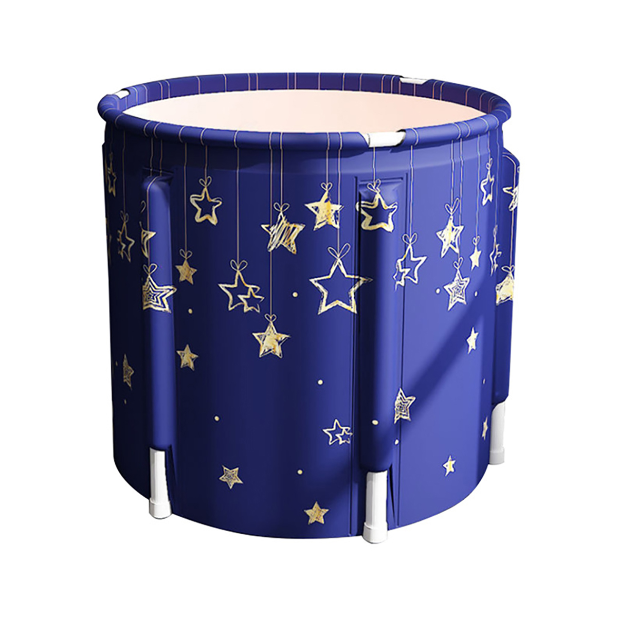 70x70CM Portable PVC Folding Bathtub Water Spa Tub Bath Bucket Outdoor Bath Tub 5 70x70CM Portable PVC Folding Bathtub Water Spa Tub Bath Bucket Outdoor Bath Tub