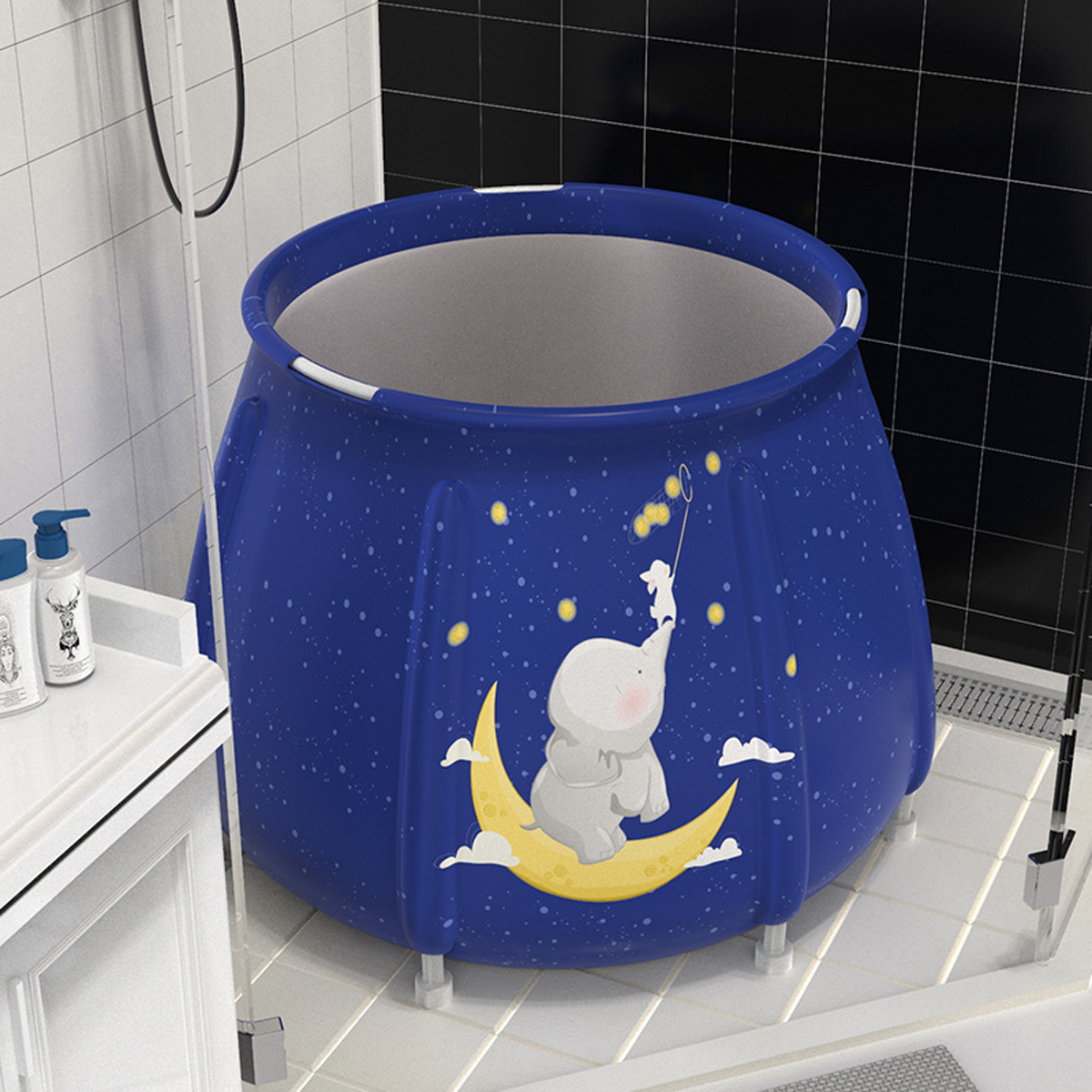 6 Layers Thicken Portable Folding Bathtub Water Tub Indoor Outdoor Room Adult Spa Bath Bucket 9 6 Layers Thicken Portable Folding Bathtub Water Tub Indoor Outdoor Room Adult Spa Bath Bucket