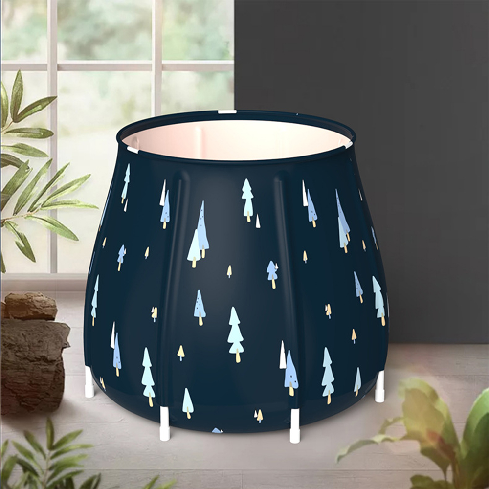 Portable Bathtub Folding Bath Bucket Foldable Large Adult Tub Baby Swimming Pool Insulation Separate Family Bathroom SPA Tub With Lid 2 Portable Bathtub Folding Bath Bucket Foldable Large Adult Tub Baby Swimming Pool Insulation Separate Family Bathroom SPA Tub With Lid