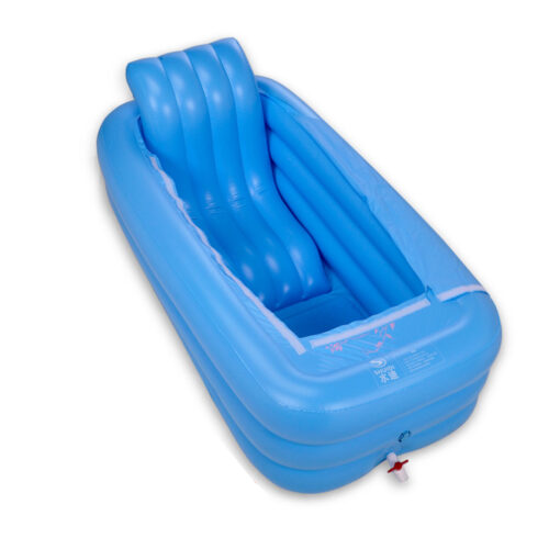 165x85x45cm Bathtub Inflatable Tub Portable Travel Bath Adult Spa Pool Warm Bathtub Folding