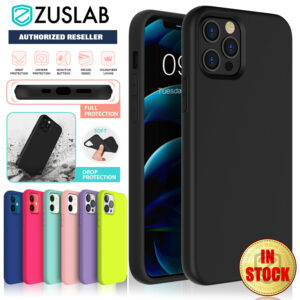 iPhone 12 Pro Max mini Case ZUSLAB Thin Soft Silicone Shockproof Cover For Apple