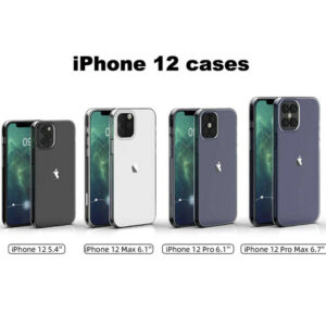 For Apple iPhone 12/12 Pro Max/12 Pro/12 Max Ultrathin Clear TPU Case Soft Cover