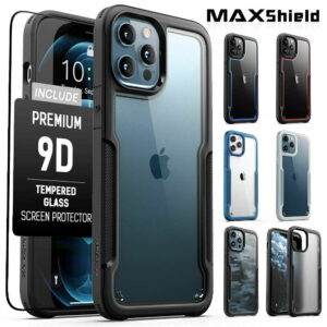 MAXSHIELD For iPhone 12 Pro Max Mini Case Heavy Duty Shockproof Clear Slim Cover