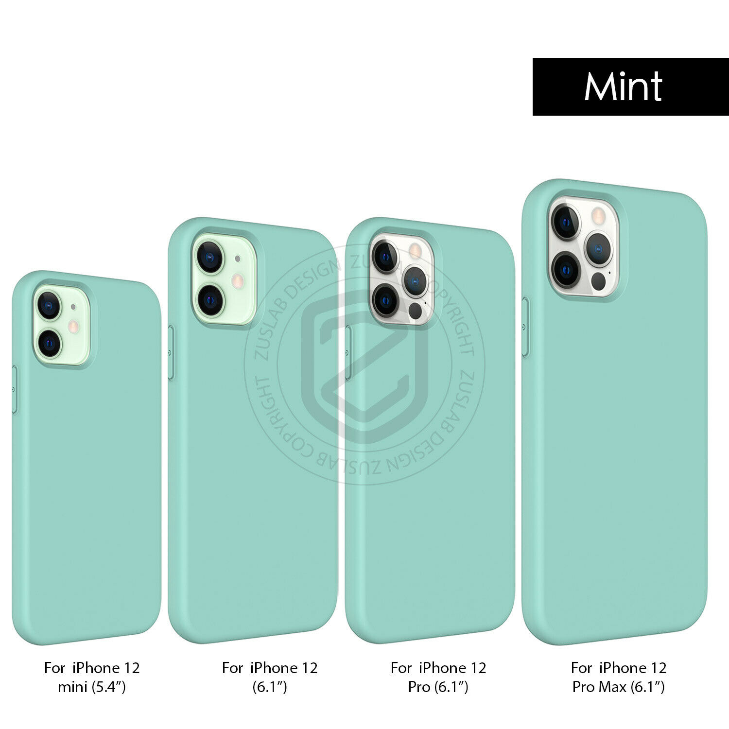 iPhone 12 Pro Max mini Case ZUSLAB Thin Soft Silicone Shockproof Cover For Apple 5 iPhone 12 Pro Max mini Case ZUSLAB Thin Soft Silicone Shockproof Cover For Apple