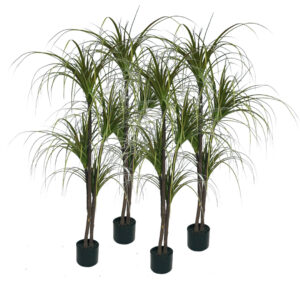 SOGA 4X 150cm Green Artificial Indoor Dragon Blood Tree Fake Plant Simulation Decorative
