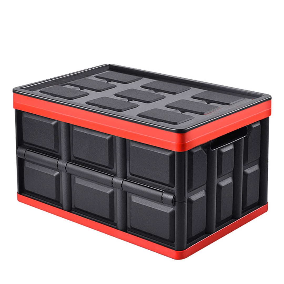 SOGA 30L Collapsible Waterproof Car Trunk Storage Multifunctional Foldable Box Black
