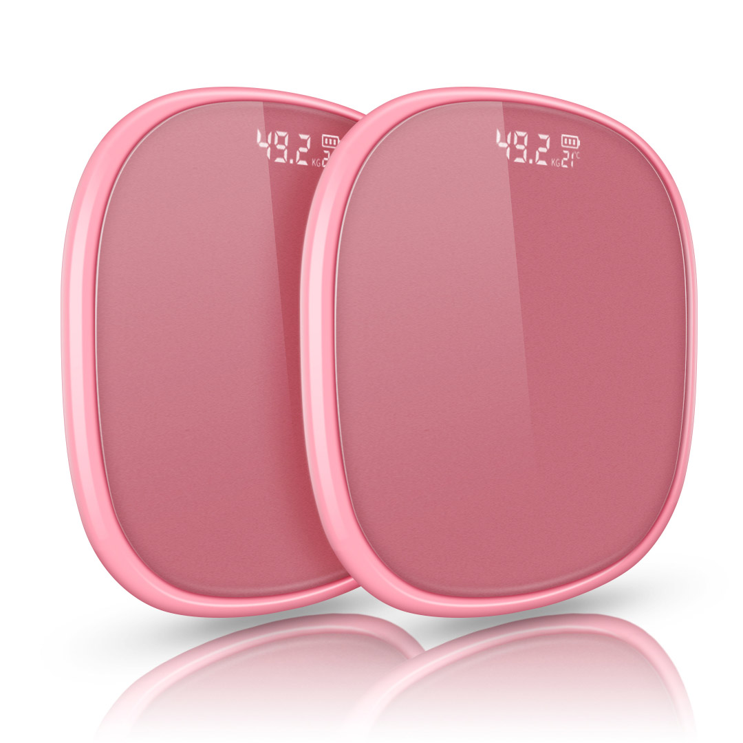 SOGA 2X 180kg Digital Fitness Weight Bathroom Gym Body LCD Electronic Scales Rose