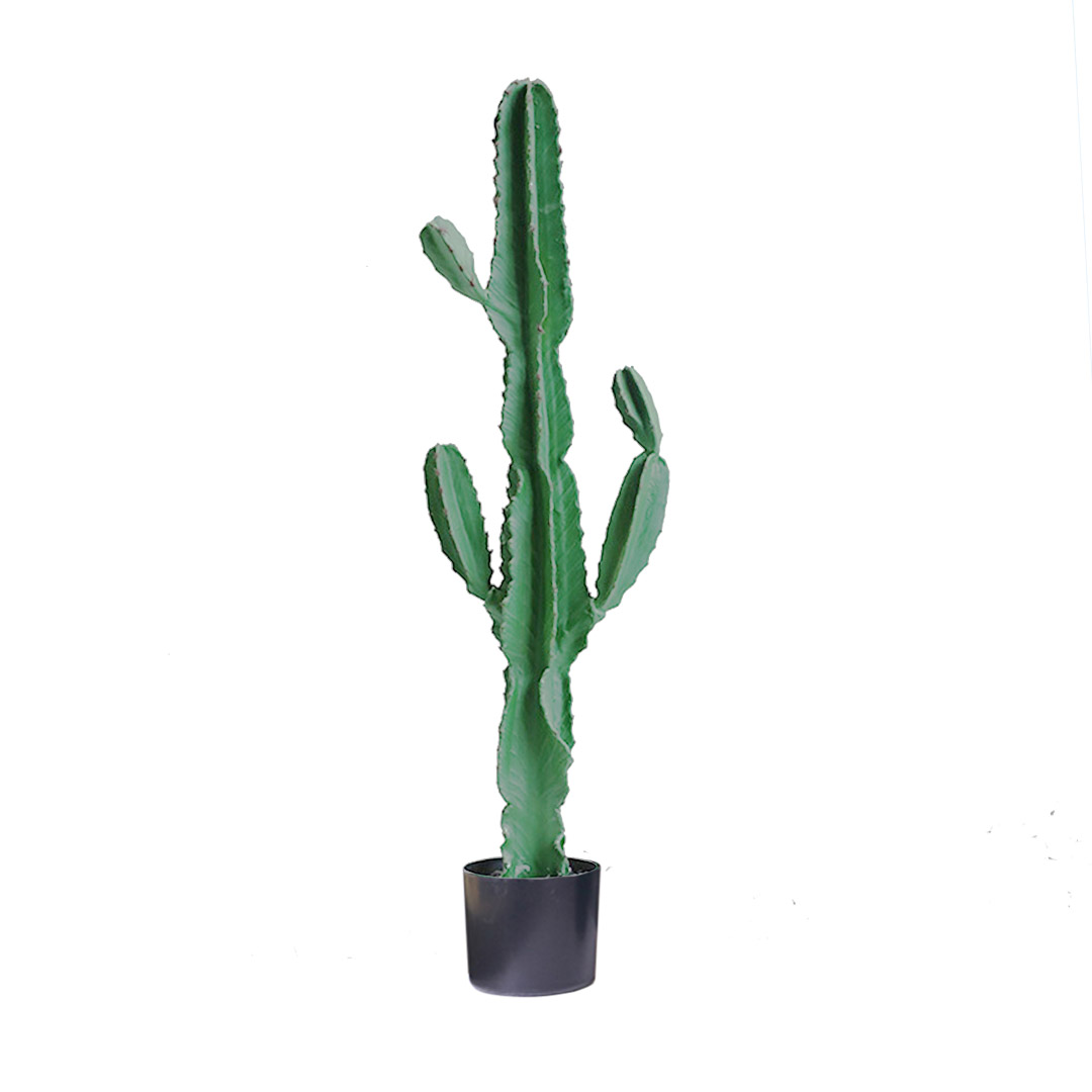 SOGA 120cm Green Artificial Indoor Cactus Tree Fake Plant Simulation Decorative 6 Heads 1 SOGA 120cm Green Artificial Indoor Cactus Tree Fake Plant Simulation Decorative 6 Heads