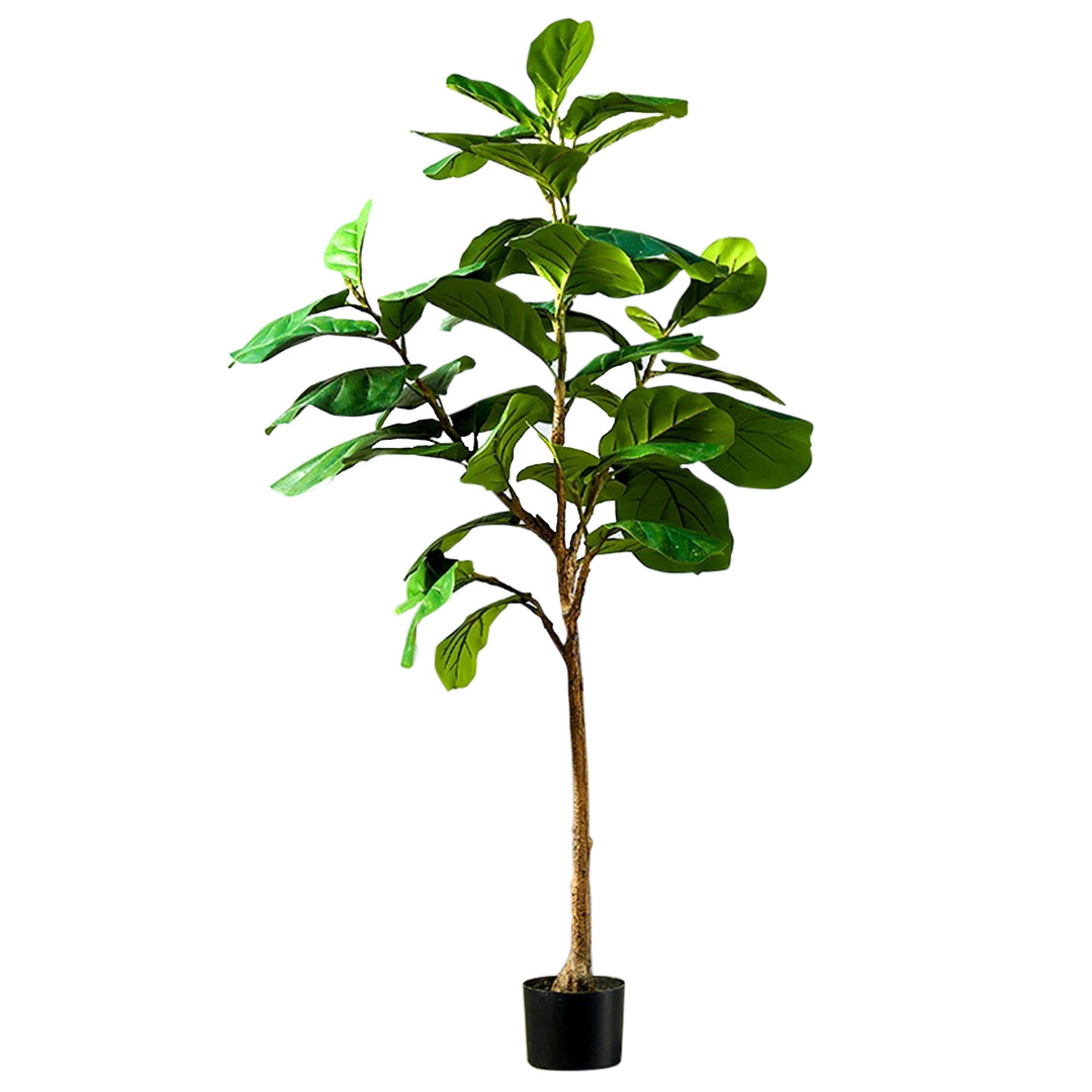 SOGA 155cm Green Artificial Indoor Qin Yerong Tree Fake Plant Simulation Decorative 1 SOGA 155cm Green Artificial Indoor Qin Yerong Tree Fake Plant Simulation Decorative