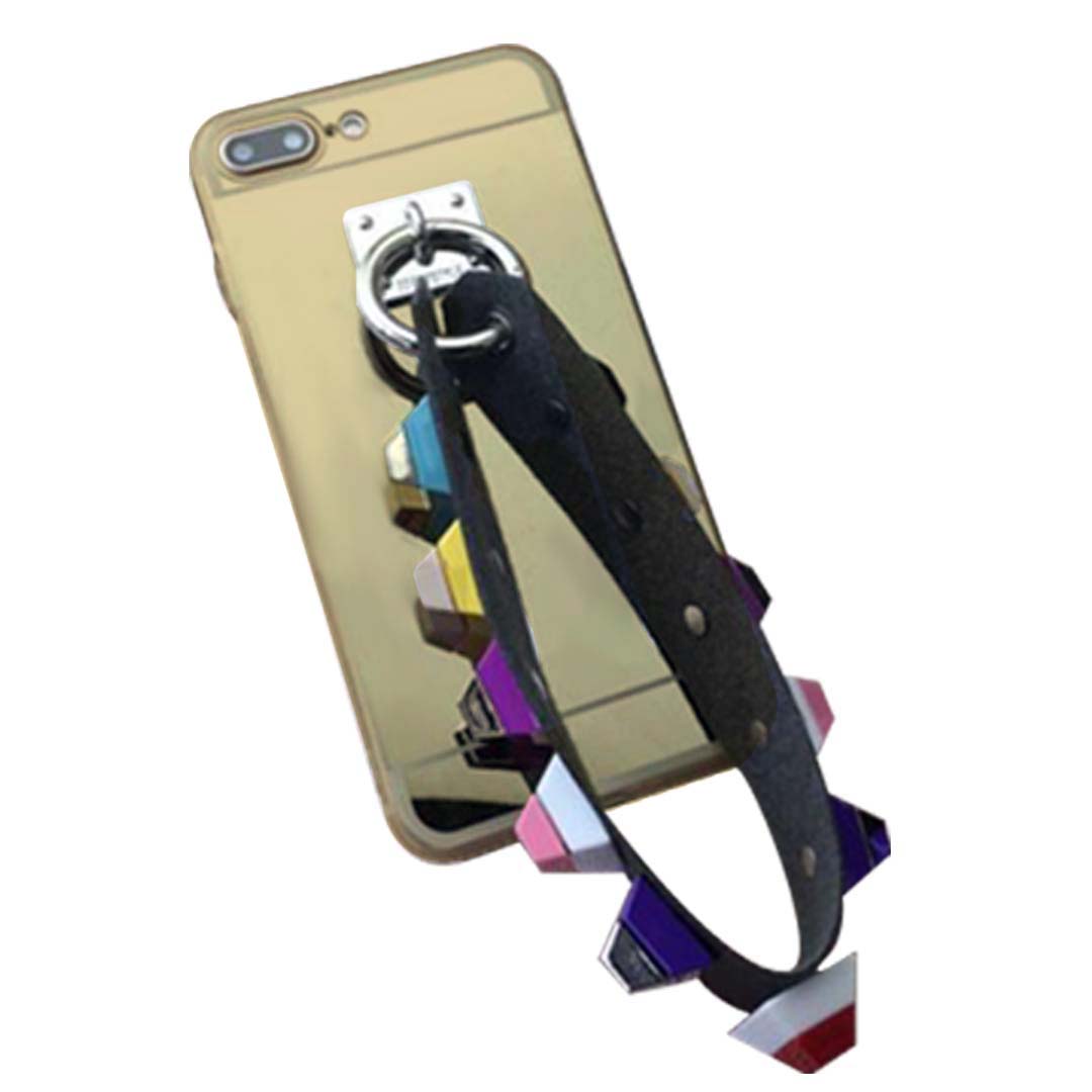 Luxury Fashionable Slim Durable Gold Mirror Back iPhone Case 7