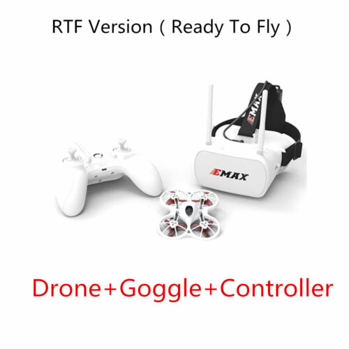 Emax Tinyhawk Indoor FPV Racing Drone BNF RTF F4 4in1 3A 15000KV 37CH 25mW 600TVL VTX 1S