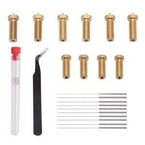 Creativity® 1.75mm Volcano Nozzle Cleaning Needle Anti-static Tweezers Set fits Sidewinder X1 for 3D Printer
