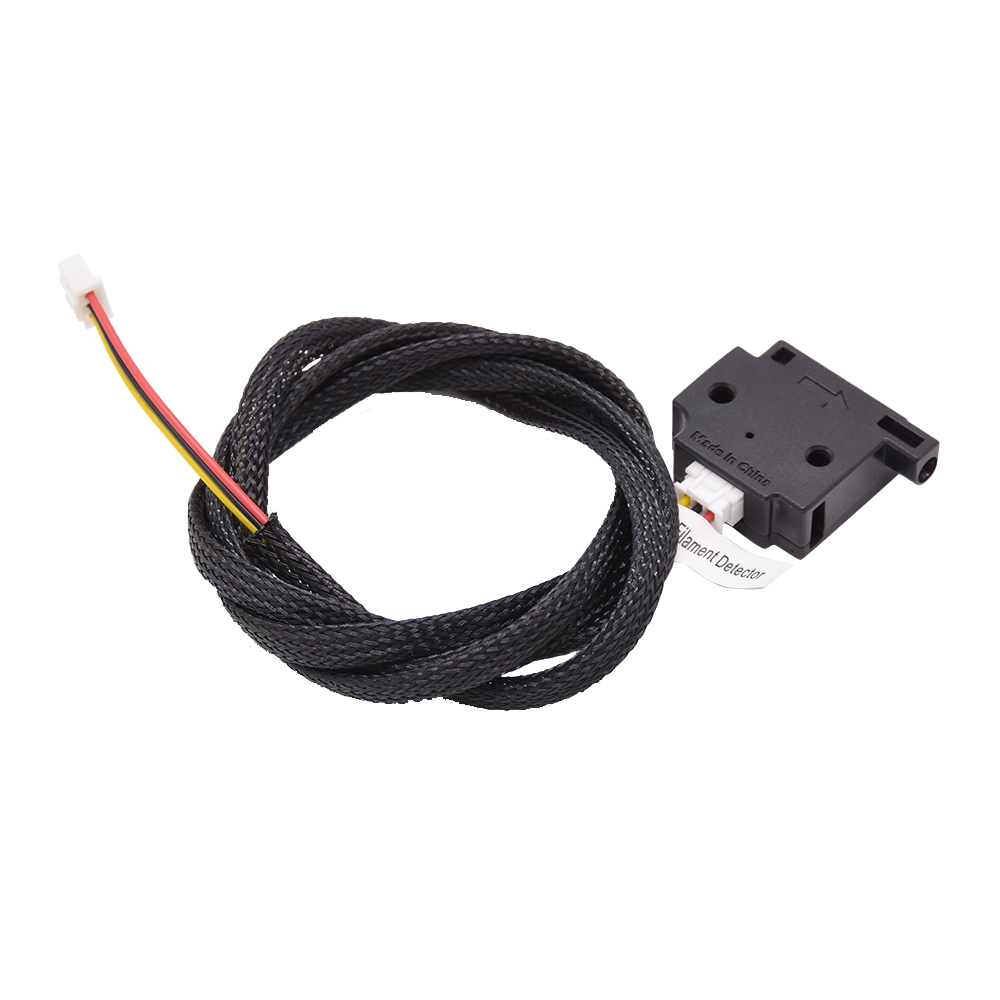 Creativity® 3D Printer Filament Break Detection Module with 1M Cable Run-out Sensor Material Runout Detector Black