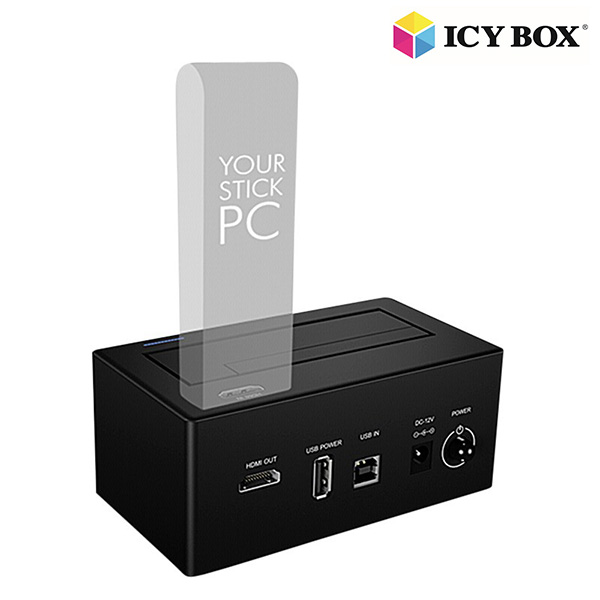 ICY BOX IB-118U3-SPC HDMI-Base and DockingStation for Stick-PC to USB 3.0