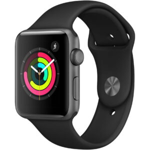 Refurbished Apple Watch Series 3 GPS - 42mm - Sport Band - Aluminum Case