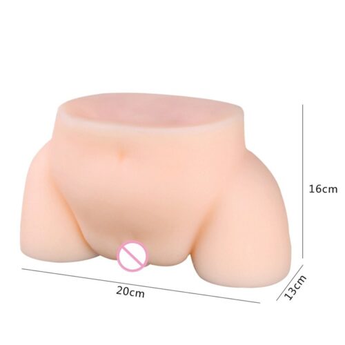 Meselo Realistic Vagina&Big Buttocks Realistic Pussy Male Masturbator Elastic Material Silicone Sex Doll Erotic Sex Toys for Men