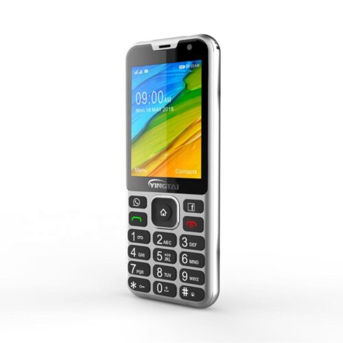 Android system 4g lte 2.8 inch feature bar phone dual sim keypad mobile phones with GPS, Facebook, WIFI