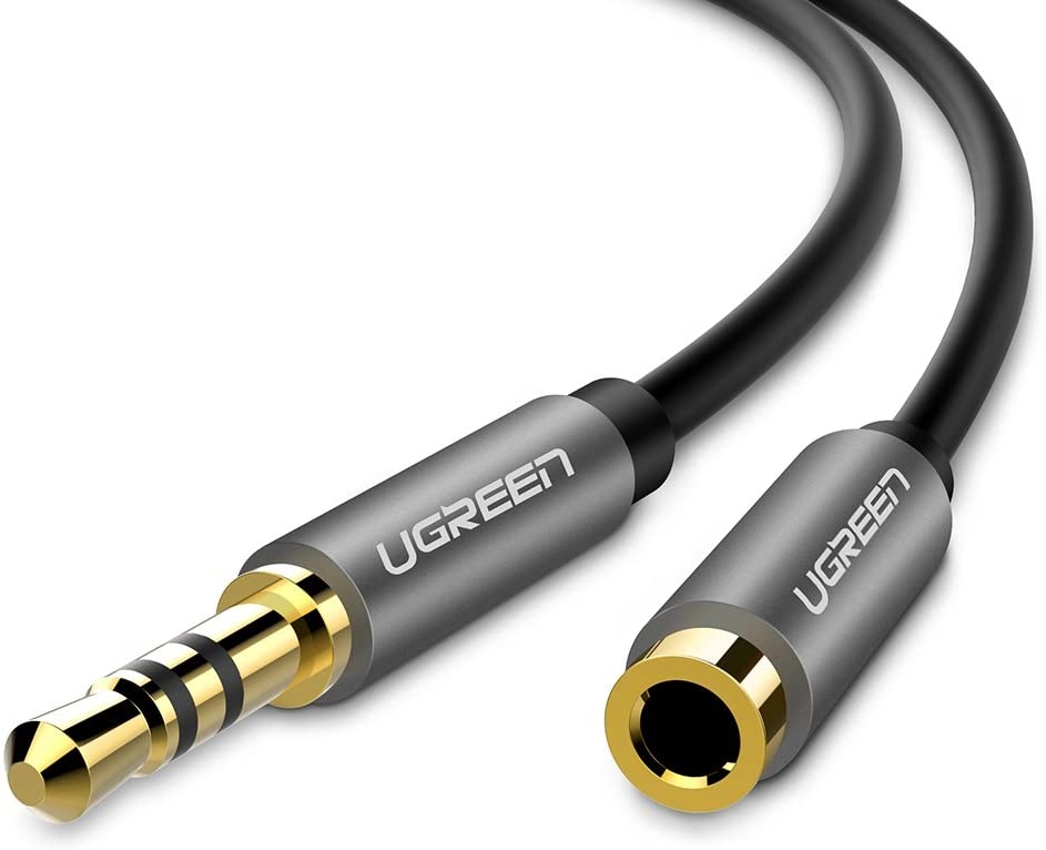 UGREEN 3.5mm Male to 3.5mm Female Extension Cable 1.5m (Black) 10593