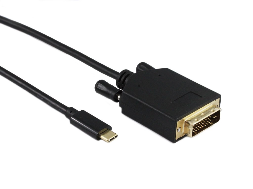 HIGH QUALITY 2M USB Type C to DVI-D Cable
