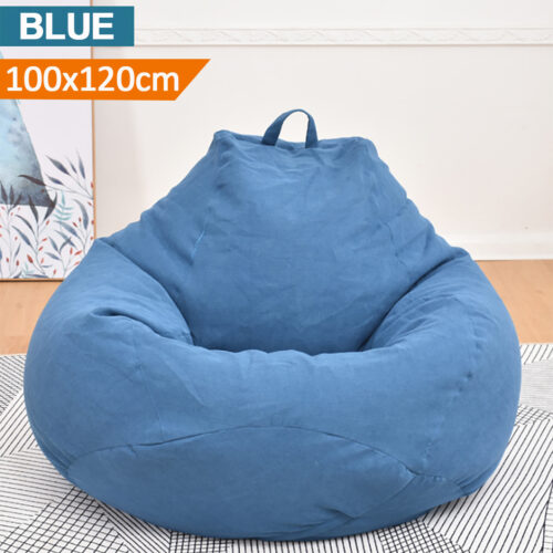Extra Large Bean Bag Chair Lazy Sofa Cover Indoor Outdoor Game Seat BeanBag