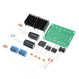 DIY Dual 12V Power Amplifier Dual Power Supply Module Kit Adjustable Rectifier Filter Voltage Regulation Power Board
