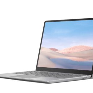 Microsoft Surface Laptop Go, 12.4" Touchscreen, Intel Core i5-1035G1, 8GB Memory, 128GB SSD, Platinum, THH-00001