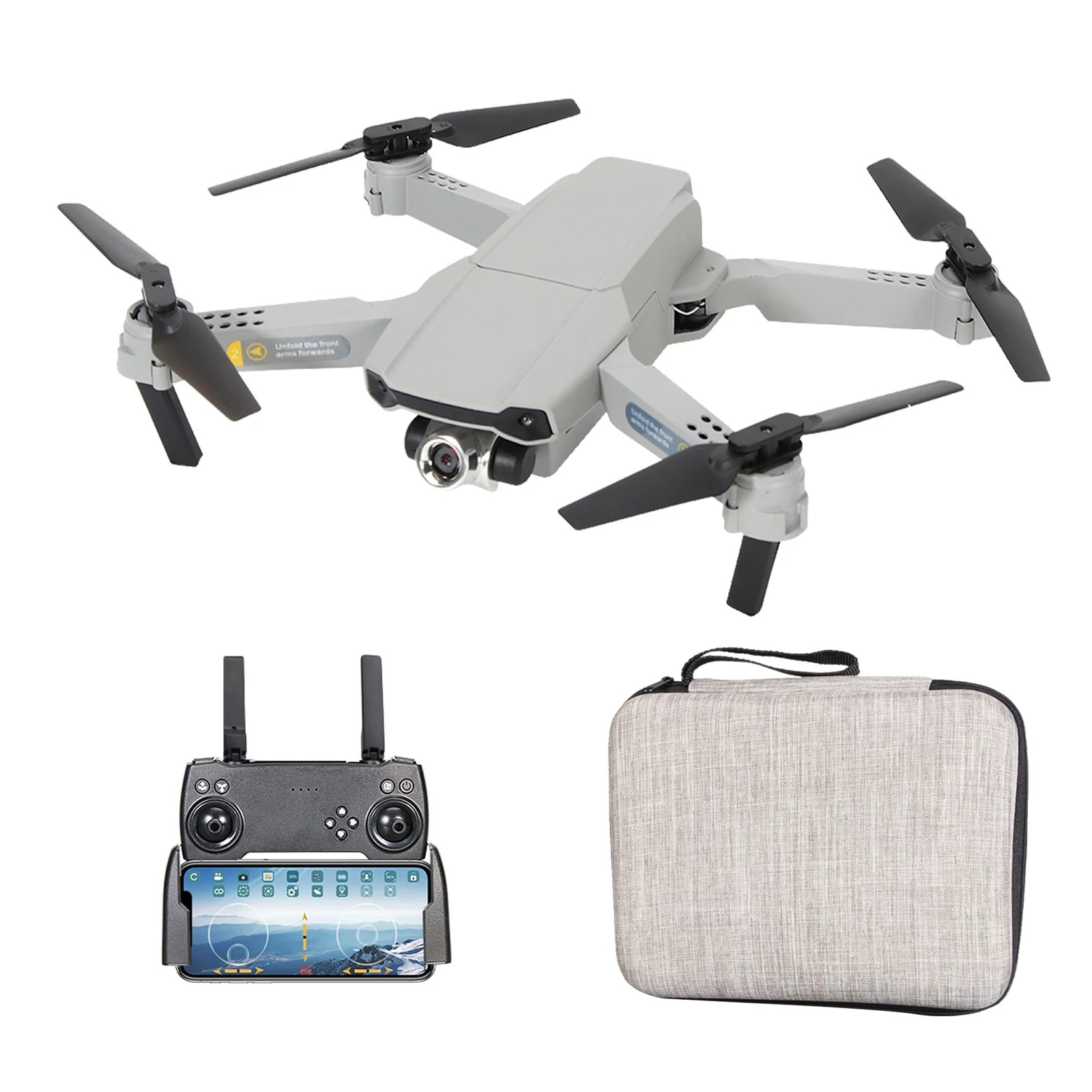 CSJ X2 Mini WIFI FPV With 4K HD Dual Camera 10mins Flight Time Altitude Hold Brushed Foldable RC Drone Quadcopter RTF 1 CSJ X2 Mini WIFI FPV With 4K HD Dual Camera 10mins Flight Time Altitude Hold Brushed Foldable RC Drone Quadcopter RTF