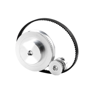 60Teeth 8mm/5mm Bore Diameter + 20Teeth 5mm/8mm Bore GT2 Timing Belt Pulley with 6mm Timing Belt for 3D Printer