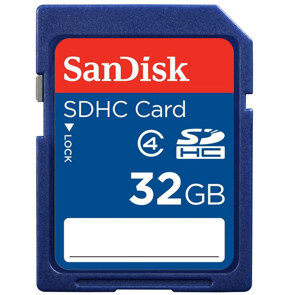 SANDISK SDHC SDB 32GB CLASS 4