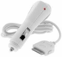 In Car Charger for iPad, iPhone 3G/3GS, iPod, 4G