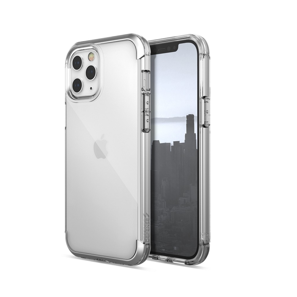 X-doria Original Defense Air Case Cover for iPhone 12 / 12 Pro (6.1'')  Clear Transparent