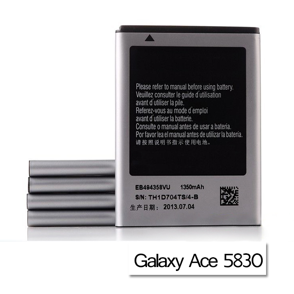 Replacement Li-ion 1350 mAH Battery for Samsung Galaxy Ace S5830