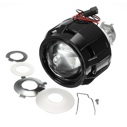 2.5 Inch Car Motor Bi-xenon HID Projector Angle Eye Halo Lens Headlight H1 H4 H7 1