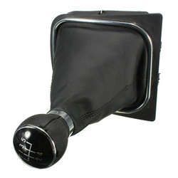 5 Speed Gear Shift Knob Gator Boot For VW Golf 6 MK5 MK6 2005-2014 2 5 Speed Gear Shift Knob Gator Boot For VW Golf 6 MK5 MK6 2005-2014 - Image 2