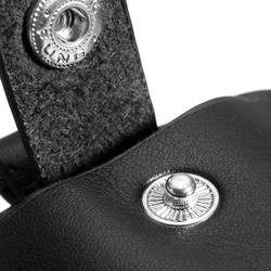 Black Leather Car Key Cover Case Wallet Holder Shell for Renault Clio Scenic Megane Duster Sandero Captur Twin 4 Black Leather Car Key Cover Case Wallet Holder Shell for Renault Clio Scenic Megane Duster Sandero Captur Twin - Image 4