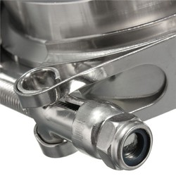 3.5 Inch V-Band Clamp with Flanges Turbo Exhaust Intercooler Down Pipe Stainless 89mm 7 3.5 Inch V-Band Clamp with Flanges Turbo Exhaust Intercooler Down Pipe Stainless 89mm - Image 7
