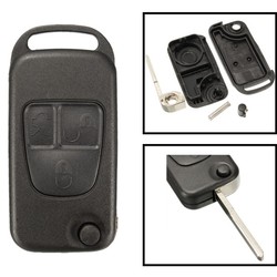 Replacement 3 Button Remote Key FOB Shell Case For Mercedes Benz ML C CL S Class 1